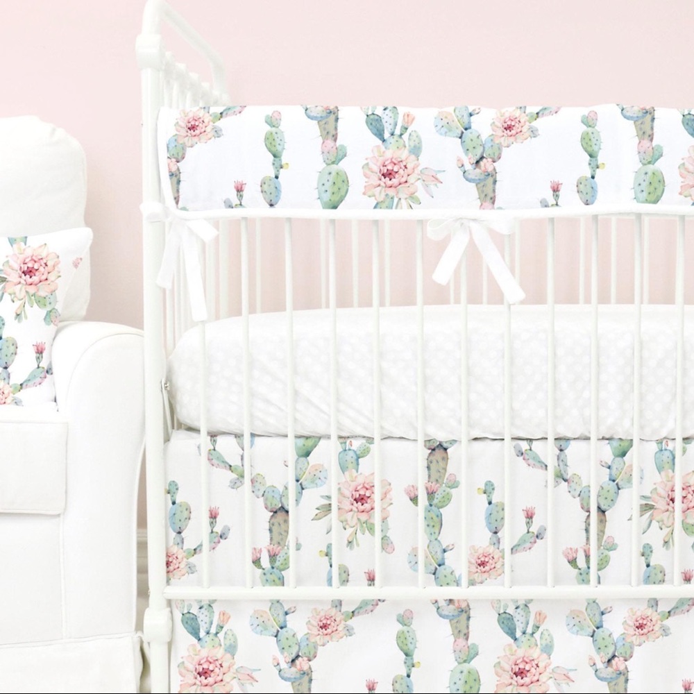 CADEN LANE FULL NURSERY BEDDING SET! 🌸🌵